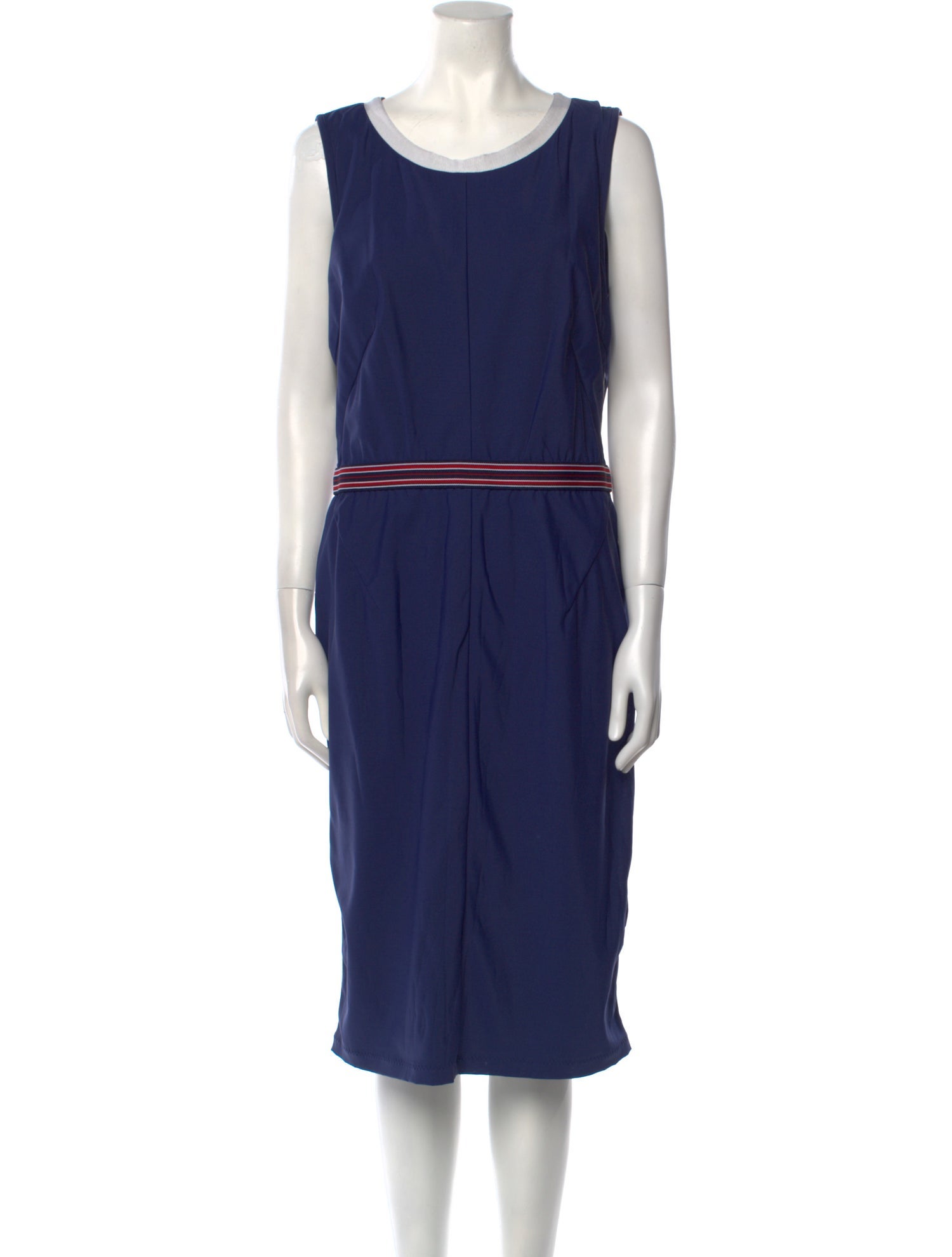 D&G Scoop Neck Midi Length Dress