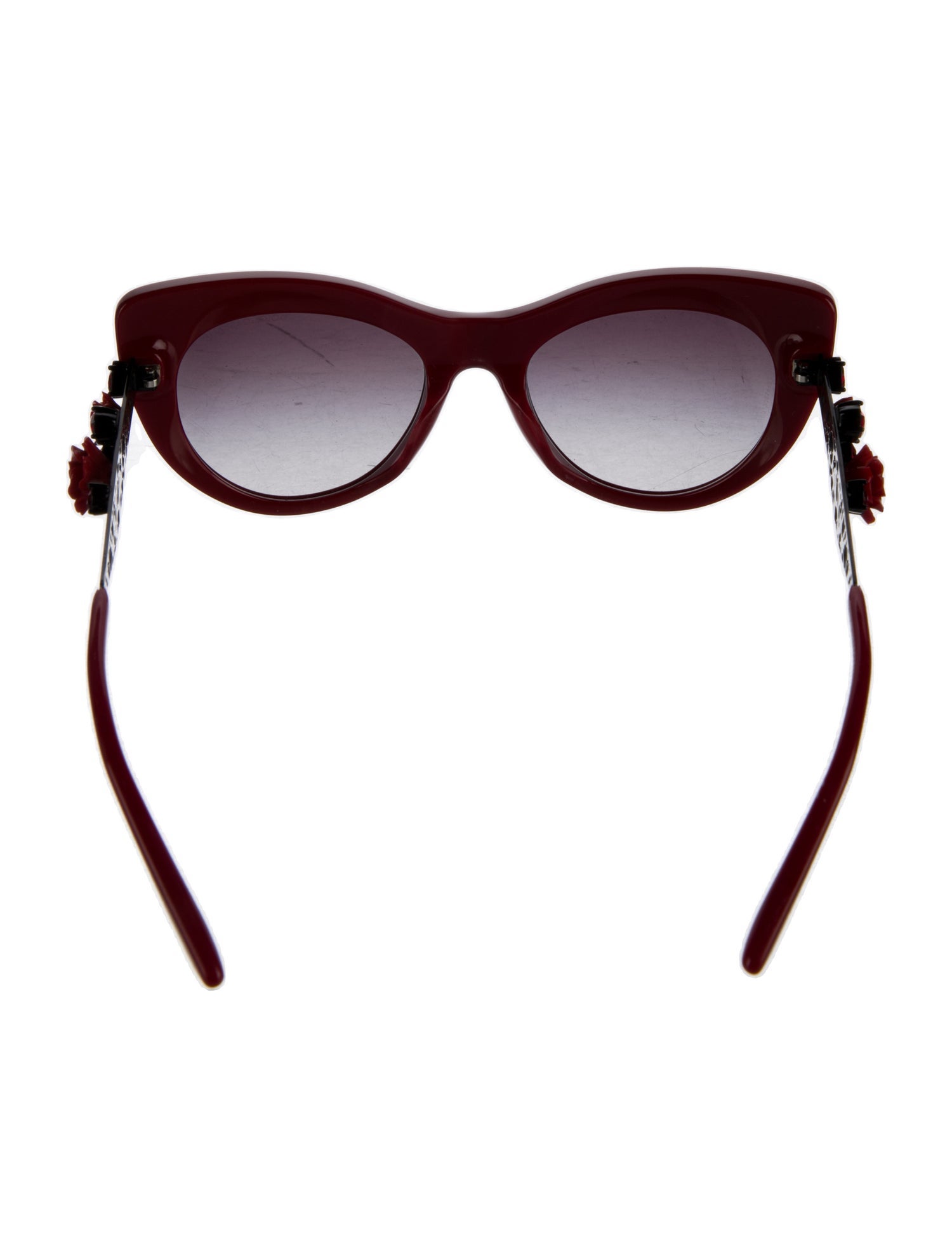 Dolce & Gabbana Cat-Eye Gradient Sunglasses
