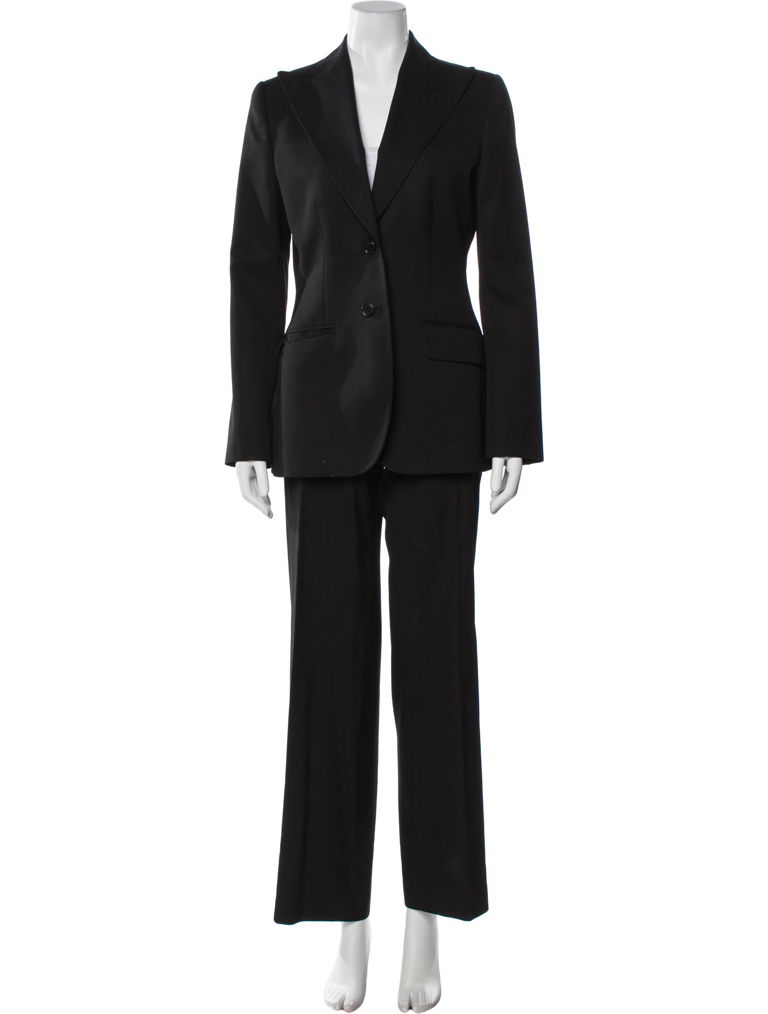 Dolce & Gabbana Virgin Wool Pantsuit