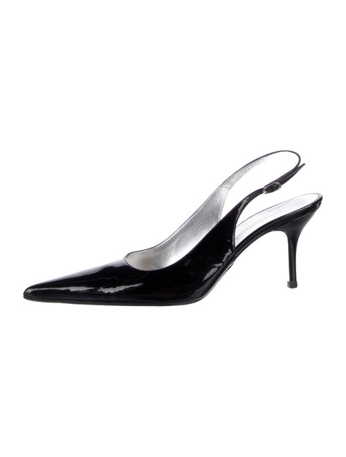 Dolce & Gabbana Patent Leather Slingback Pumps