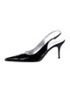 Dolce & Gabbana Patent Leather Slingback Pumps
