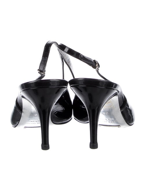 Dolce & Gabbana Patent Leather Slingback Pumps