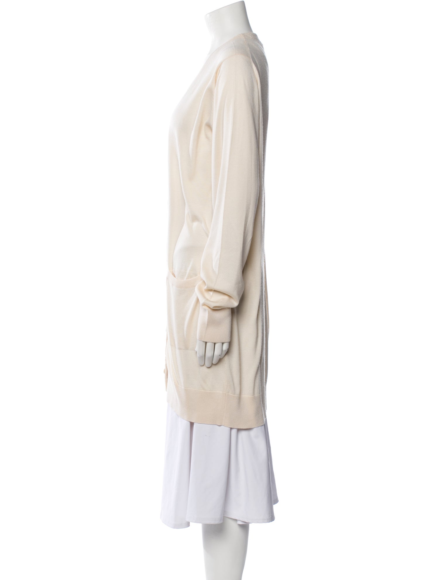 Dolce & Gabbana Silk V-Neck Sweater