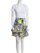 Dolce & Gabbana Printed Ruffle Embellishment Skirt Set