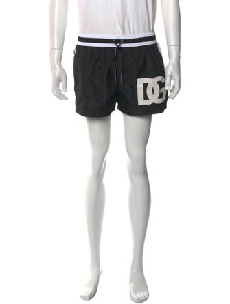 Dolce & Gabbana Graphic Print Swim Trunks
