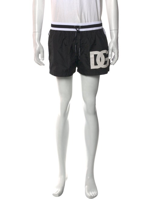 Dolce & Gabbana Graphic Print Swim Trunks