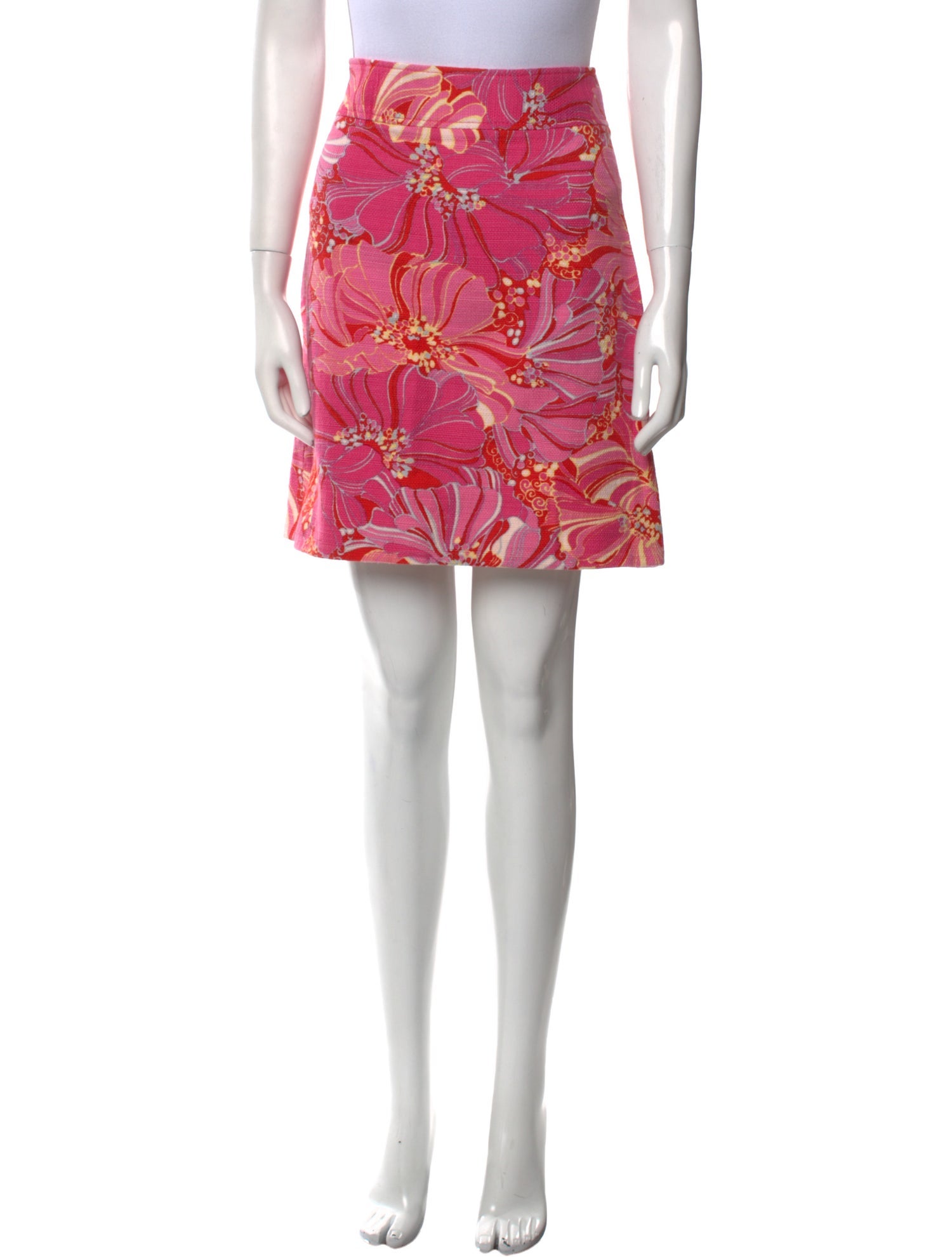 Dolce & Gabbana Floral Print Mini Skirt