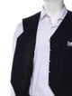 D&G Wool Graphic Print Vest
