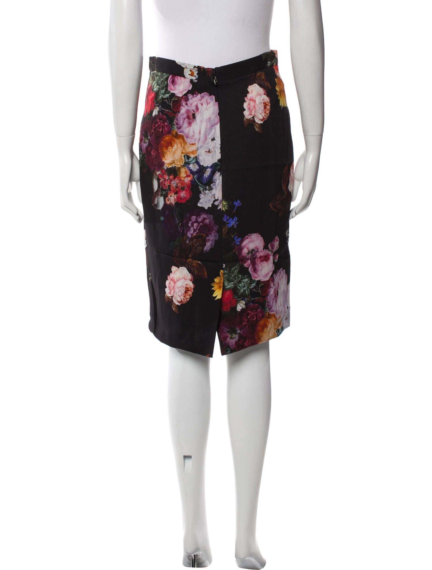 Dolce & Gabbana Floral Print Knee-Length Skirt