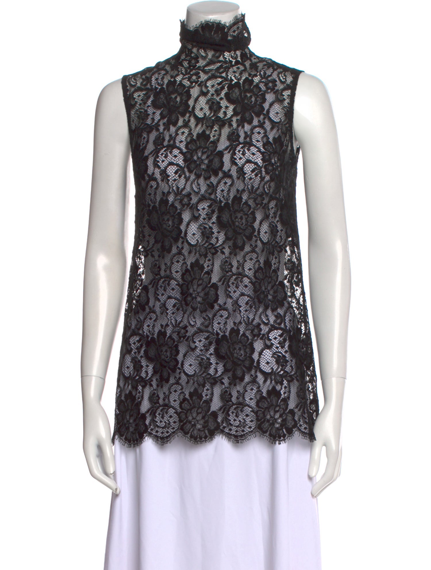 Dolce & Gabbana Lace Lace Pattern Blouse