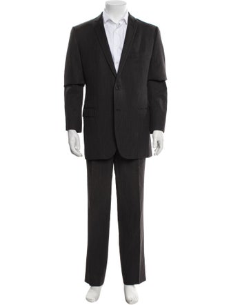 Dolce & Gabbana Virgin Wool Striped Two-Piece Suit
