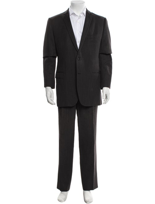Dolce & Gabbana Virgin Wool Striped Two-Piece Suit