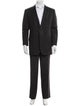 Dolce & Gabbana Virgin Wool Striped Two-Piece Suit