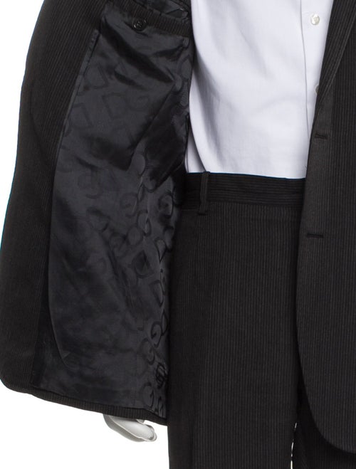 Dolce & Gabbana Virgin Wool Striped Two-Piece Suit