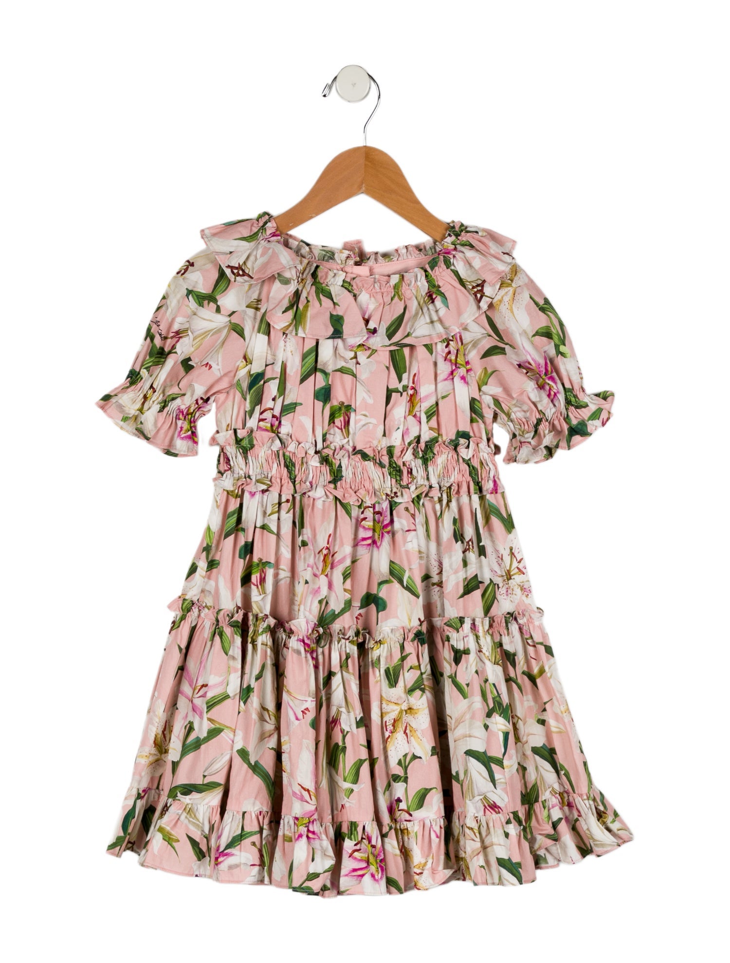 Dolce & Gabbana Ruffle Casual Dress w/Tags