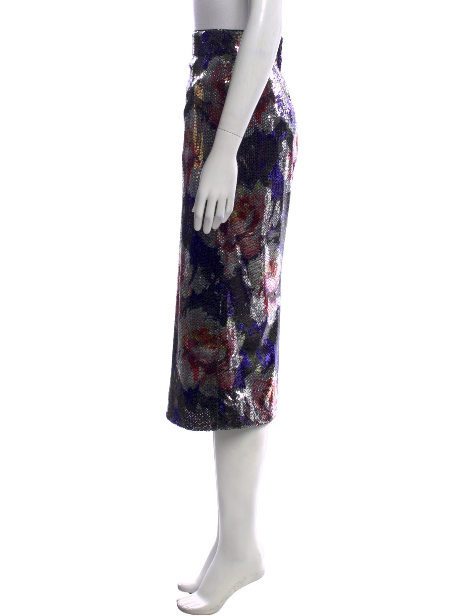 Dolce & Gabbana Sequin Midi Length Skirt w/ Tags