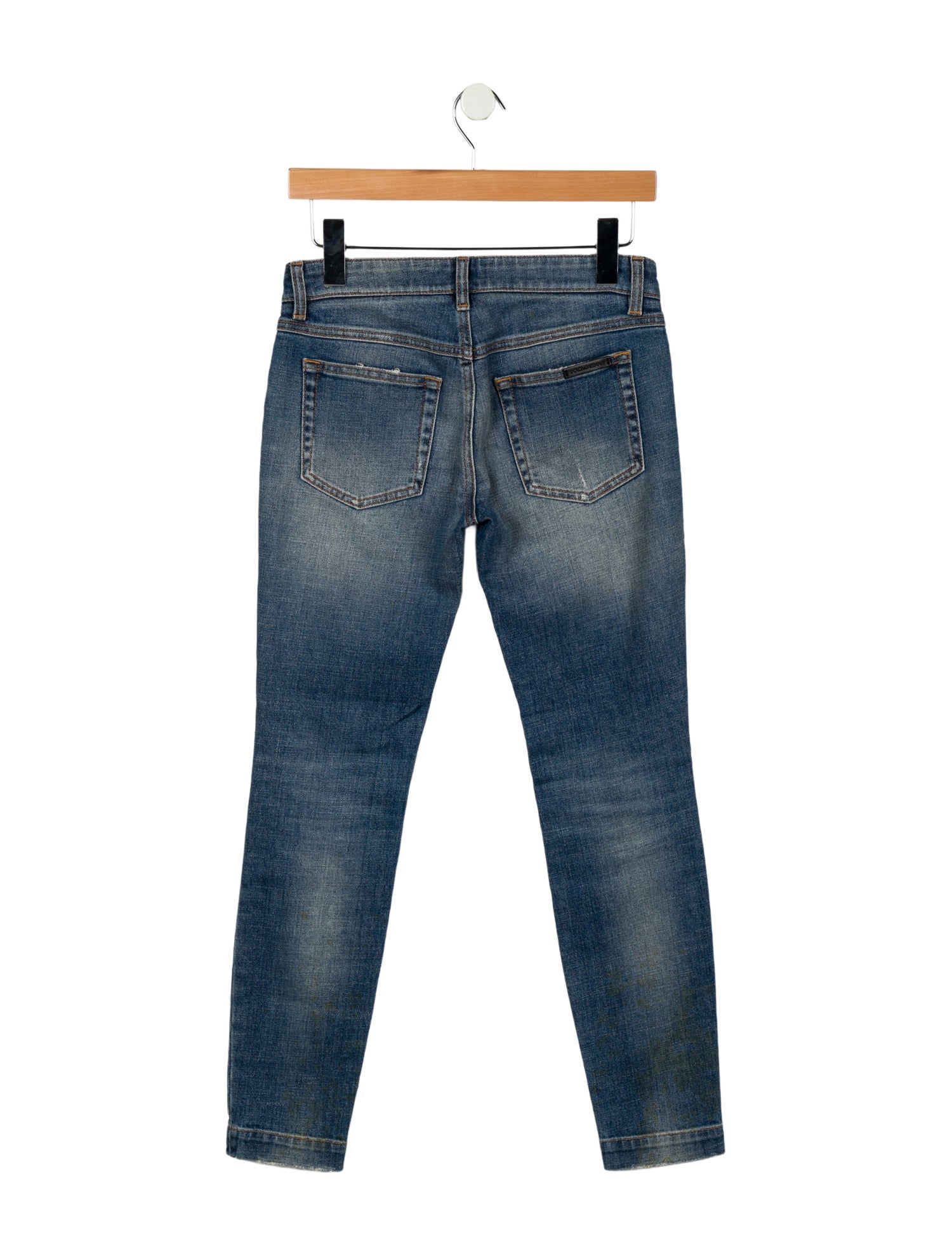 Dolce & Gabbana Low-Rise Skinny Leg Jeans