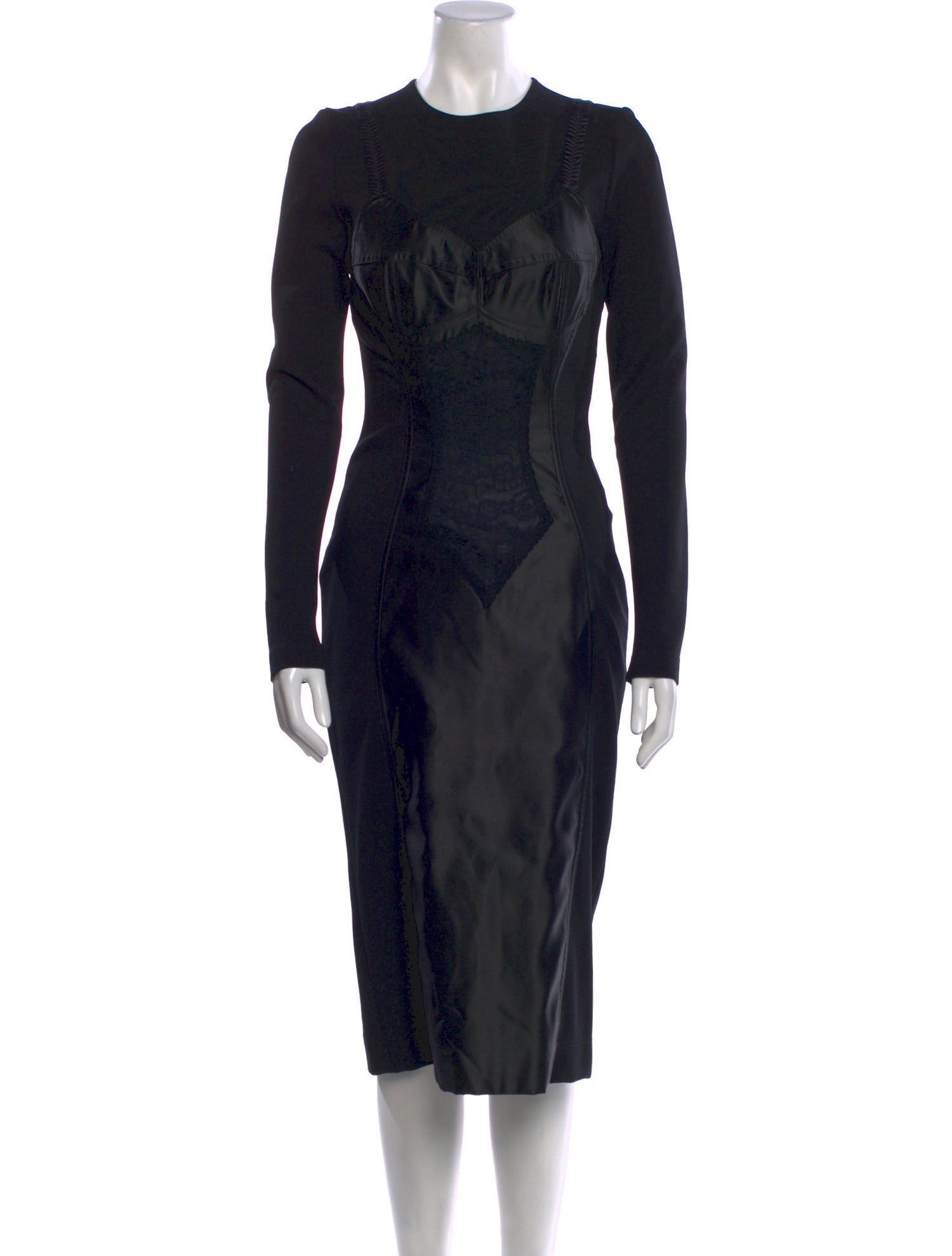 Dolce & Gabbana Graphic Print Midi Length Dress