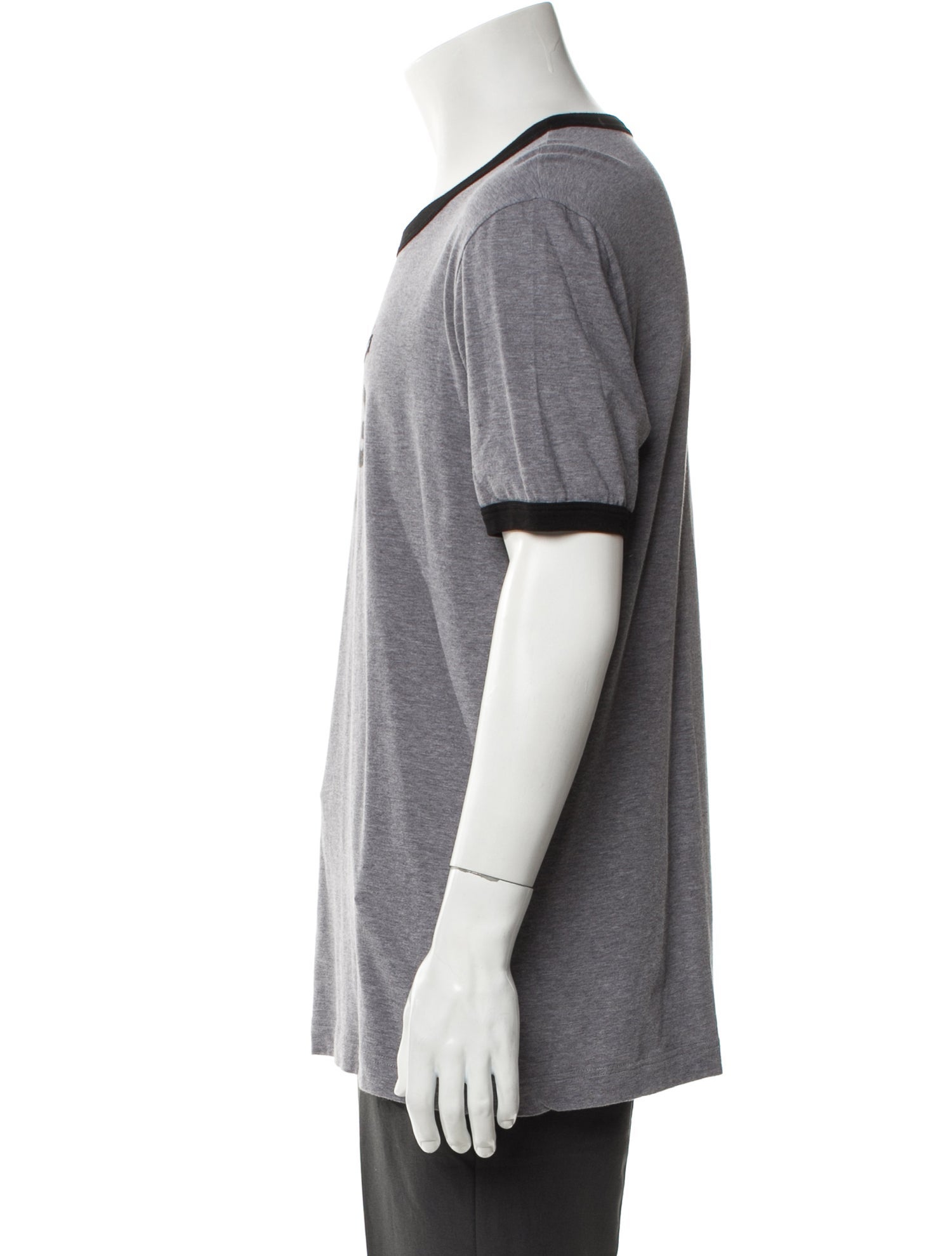 Dolce & Gabbana Graphic Print Scoop Neck T-Shirt