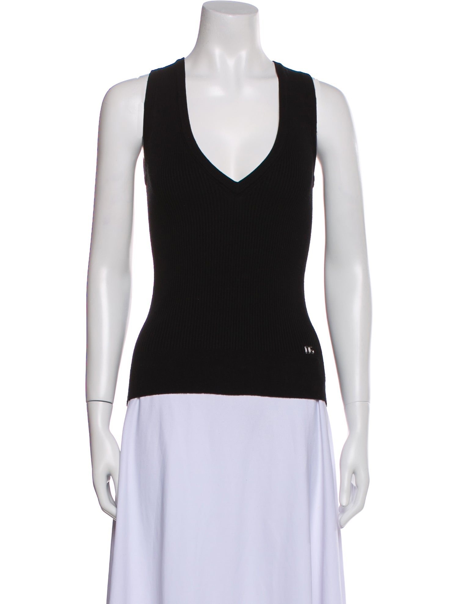 Dolce & Gabbana V-Neck Sleeveless Top