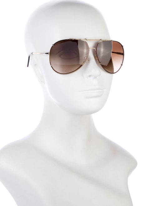 Dolce & Gabbana Aviator Gradient Sunglasses