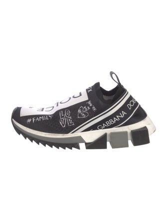 Dolce & Gabbana Signature Logo Printed Sneakers