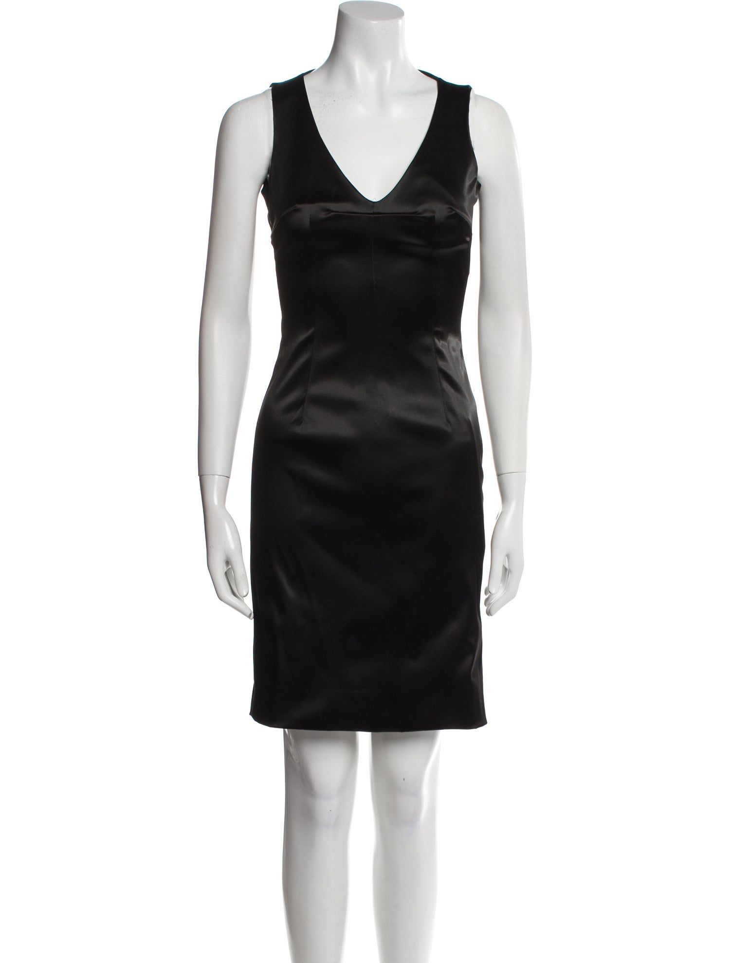 Dolce & Gabbana V-Neck Mini Dress