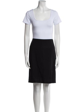 Dolce & Gabbana Virgin Wool Skirt Set