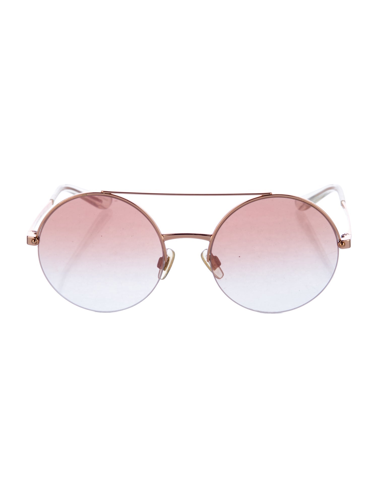 Dolce & Gabbana Round Gradient Sunglasses
