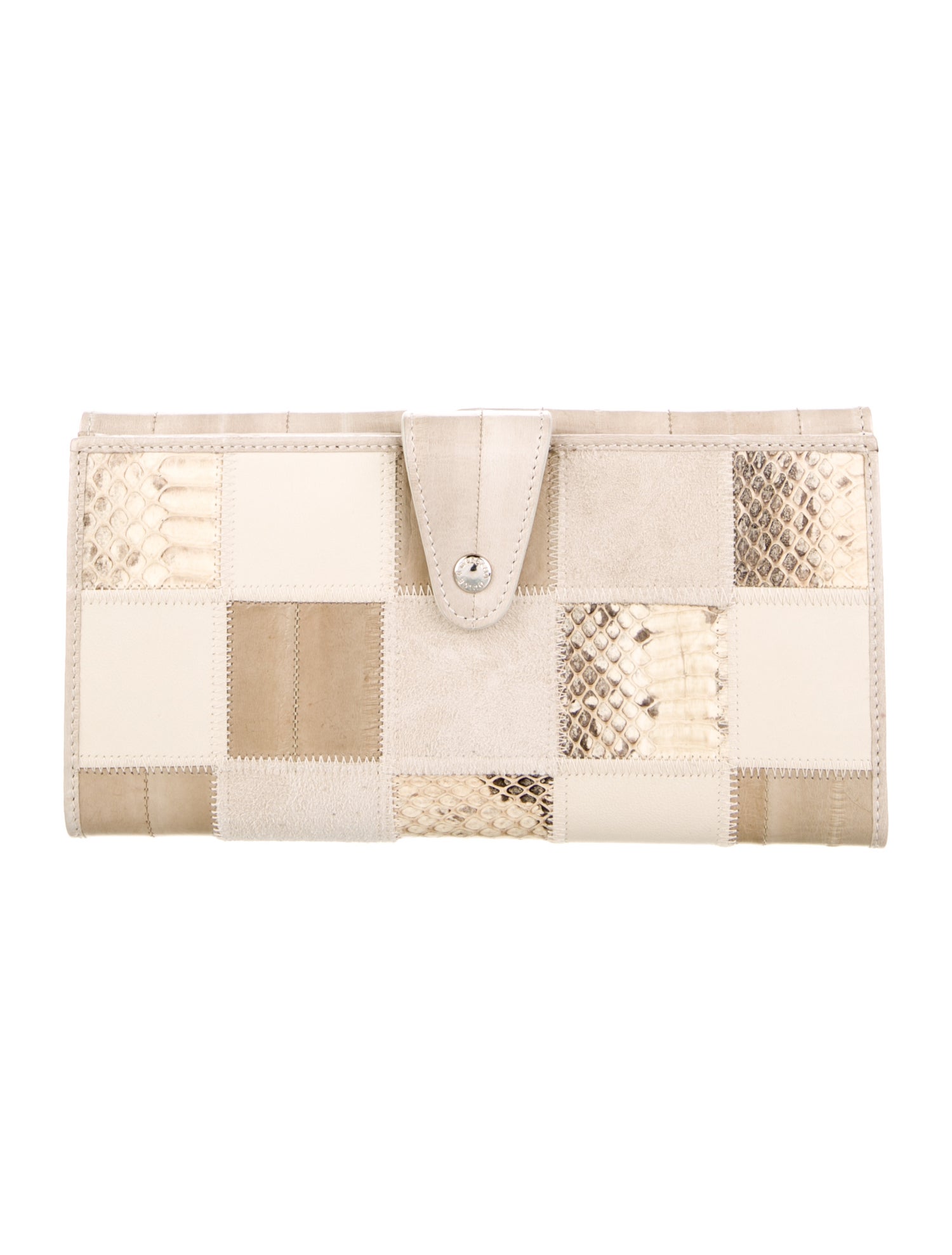 Dolce & Gabbana Leather Animal Print French Purse