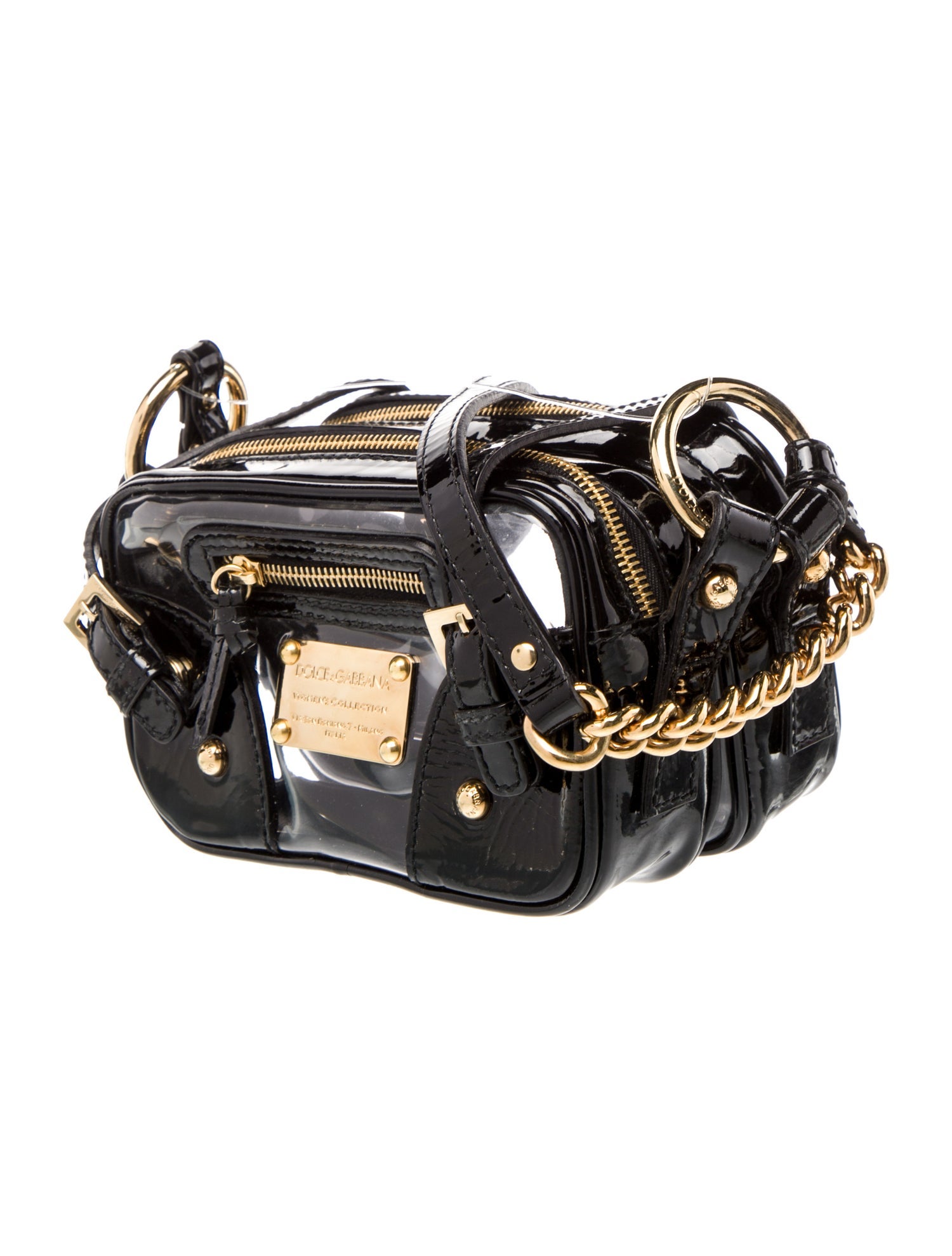 Dolce & Gabbana Patent Leather Shoulder Bag