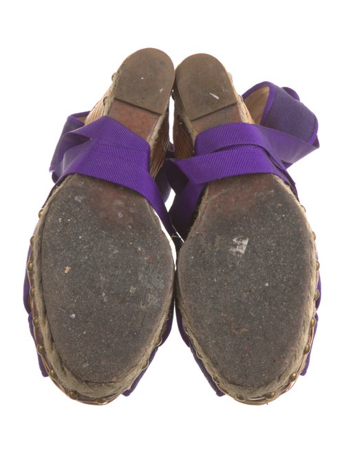 Dolce & Gabbana Canvas Studded Accents Espadrilles