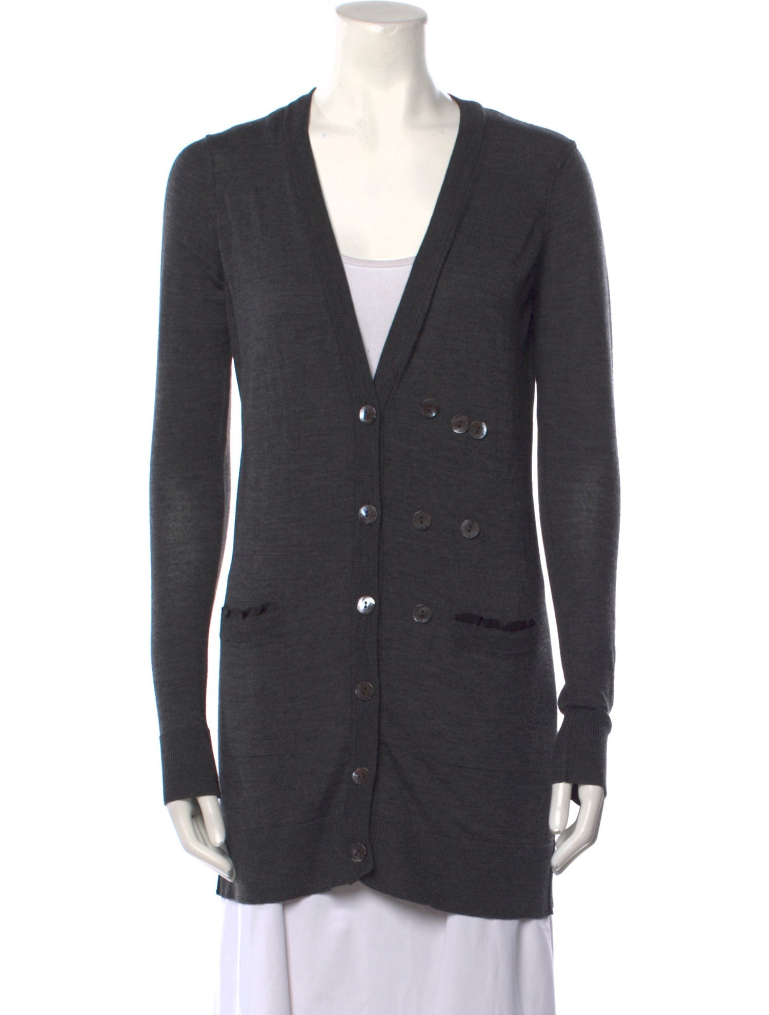 Dolce & Gabbana Virgin Wool V-Neck Sweater