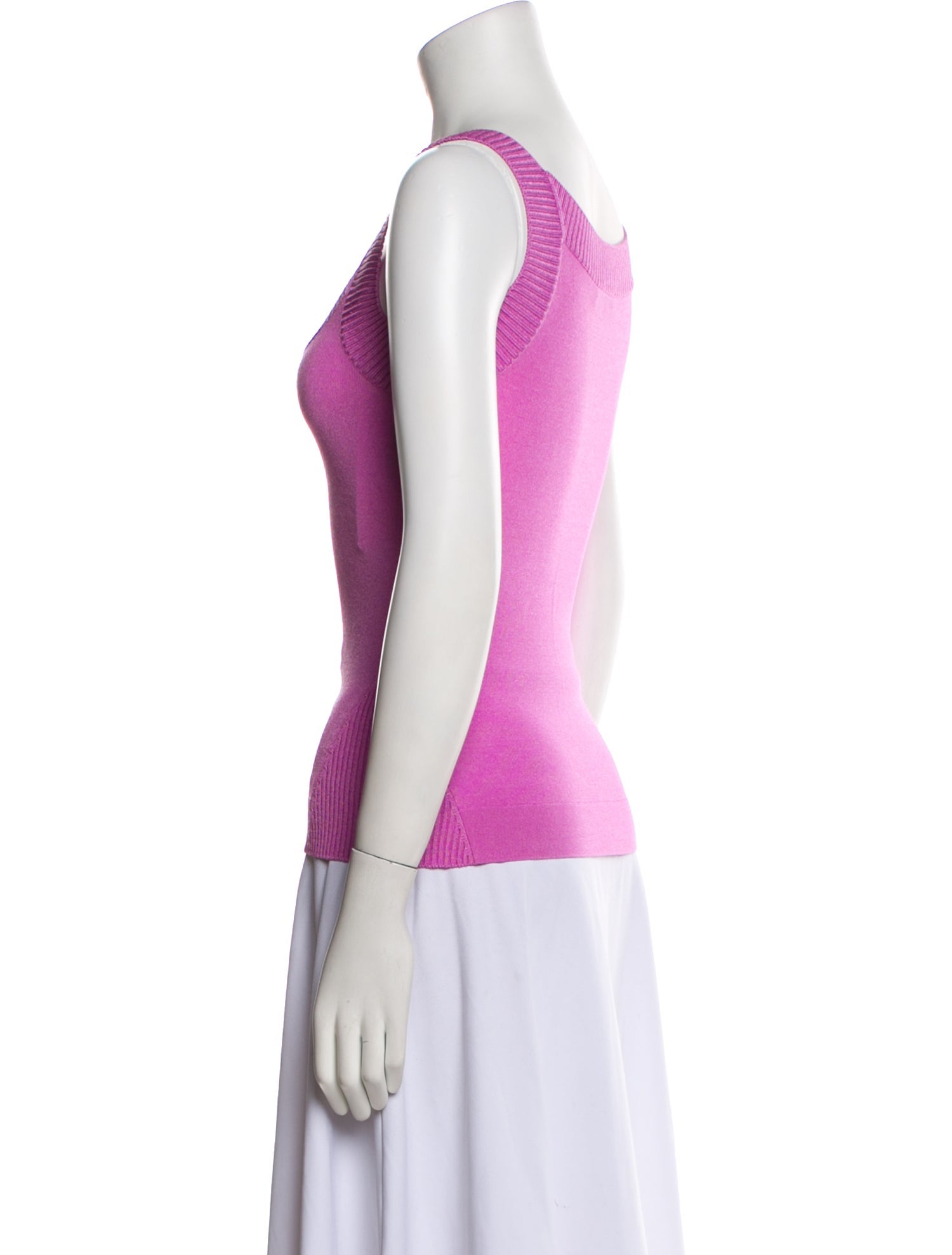 Dolce & Gabbana Cashmere Scoop Neck Top