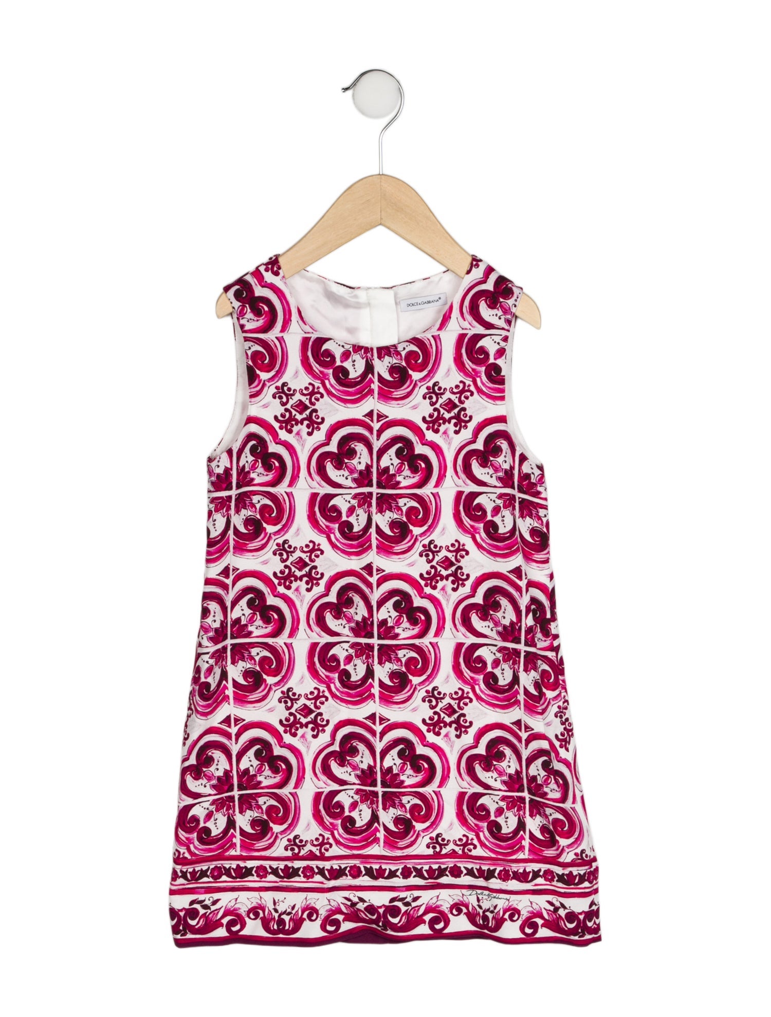Dolce & Gabbana Printed Sleeveless Dress