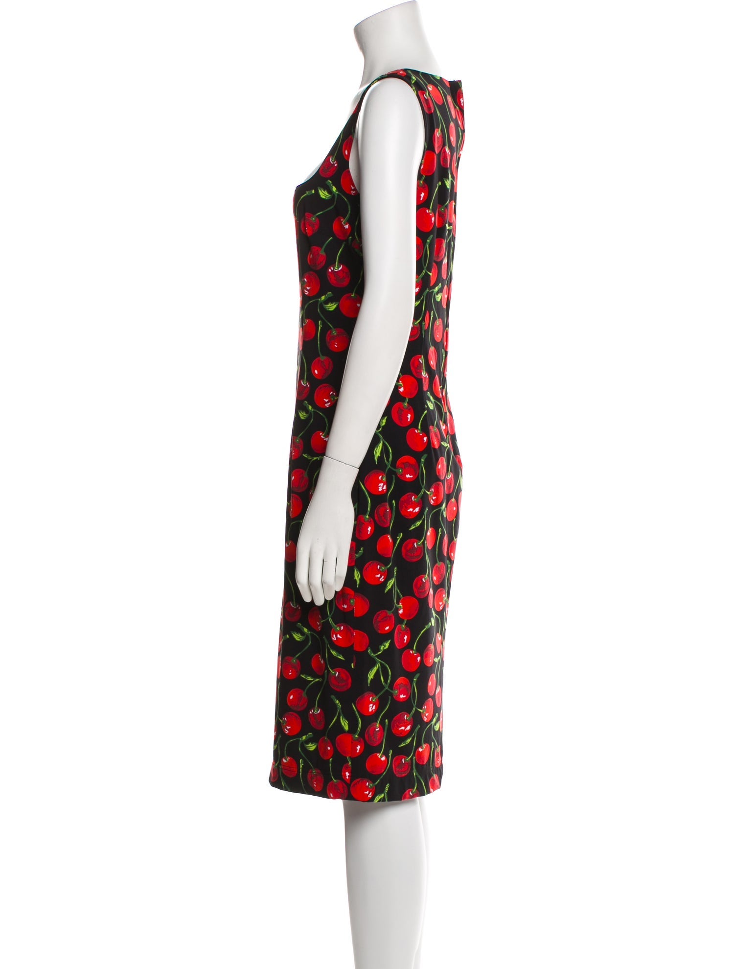 Dolce & Gabbana Silk Knee-Length Dress