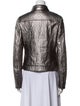 Dolce & Gabbana Leather Fur Jacket