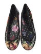 D&G PVC Floral Print Ballet Flats
