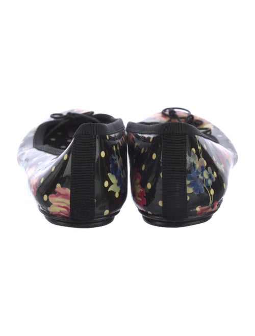 D&G PVC Floral Print Ballet Flats