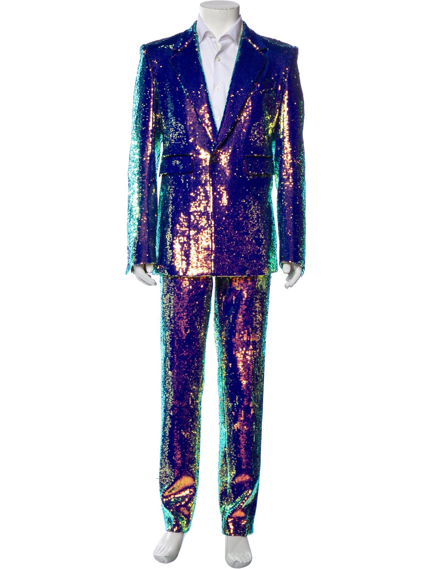 Dolce & Gabbana Printed Two-Piece Tuxedo