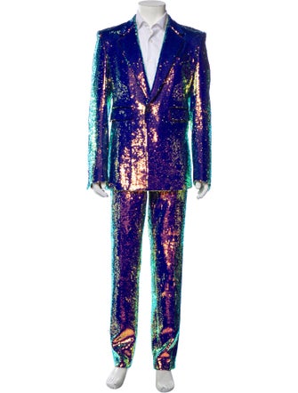 Dolce & Gabbana Printed Two-Piece Tuxedo