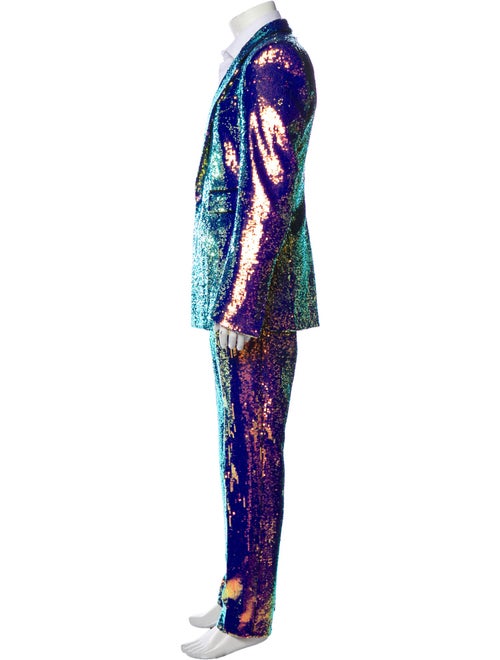 Dolce & Gabbana Printed Two-Piece Tuxedo