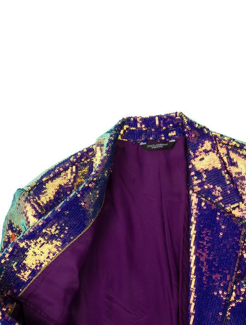 Dolce & Gabbana Printed Two-Piece Tuxedo