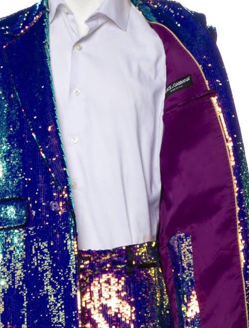 Dolce & Gabbana Printed Two-Piece Tuxedo