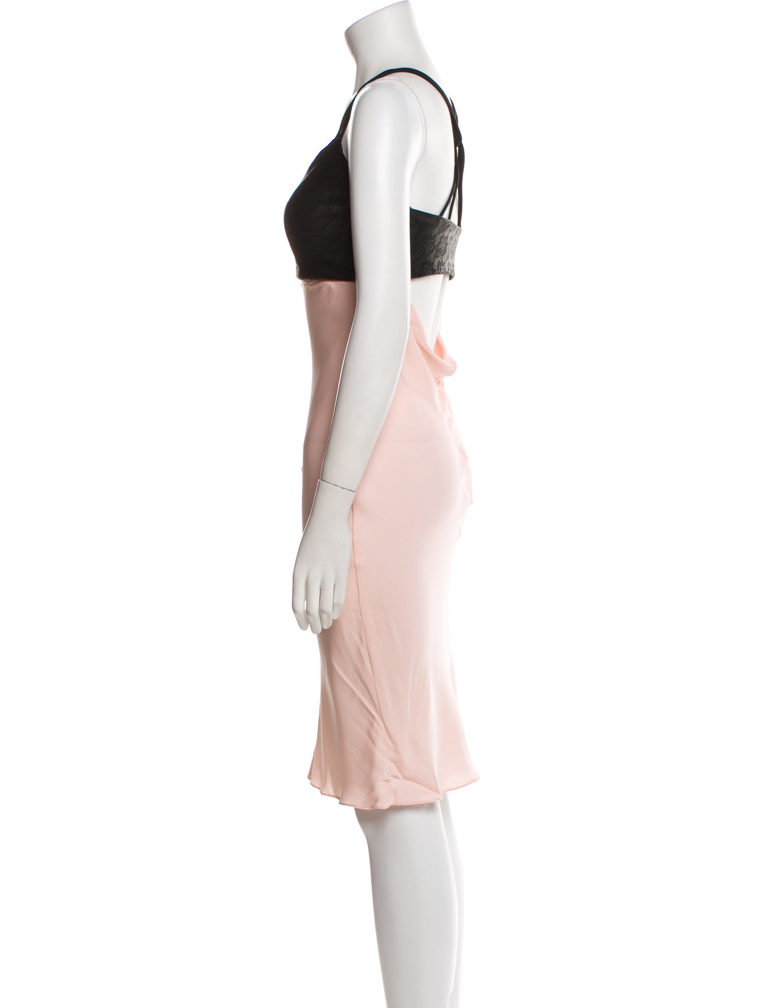 Dolce & Gabbana Square Neckline Knee-Length Dress