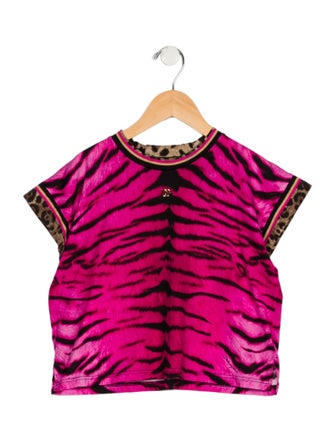 Dolce & Gabbana Animal Print Top