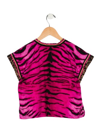 Dolce & Gabbana Animal Print Top