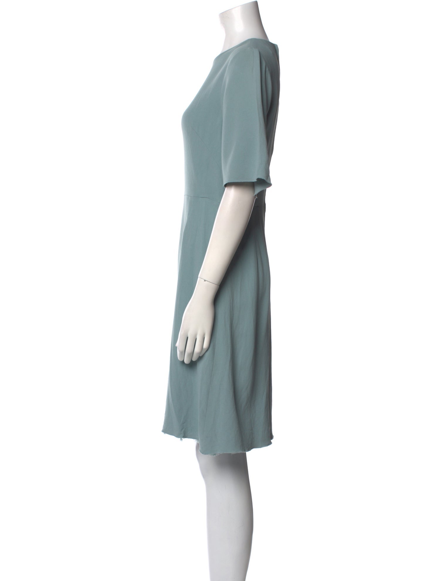 Dolce & Gabbana Crew Neck Mini Dress