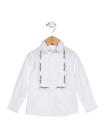 Dolce & Gabbana Embroidered Button Up Shirt