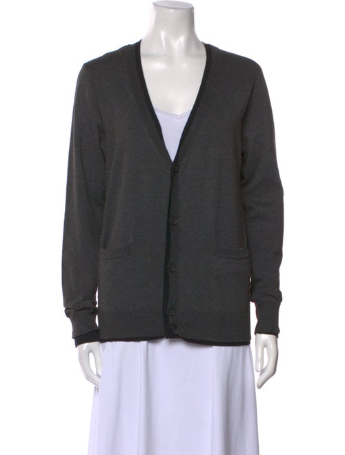 Dolce & Gabbana V-Neck Long Sleeve Sweatshirt